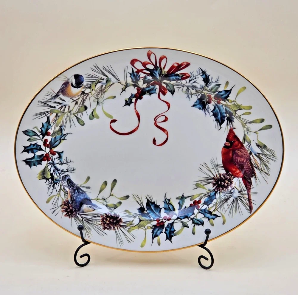 Lenox Winter Greetings Serving Platter 13